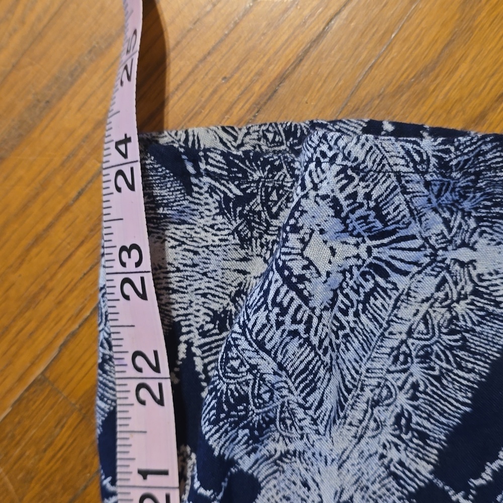 ROXY Tunic Shirt‎ Navy Blue Boho Women's A Sky Full of Stars Top Size Small - Picture 6 of 8
